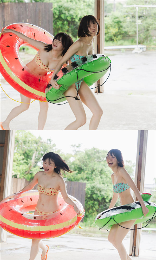 [图片2]-船井美玖&宇都宫未来写真集【EARLY SUMMER VACATION】高清全本[70P/1V]插图-猩猩图库-日系偶像写真集高清套图分享站