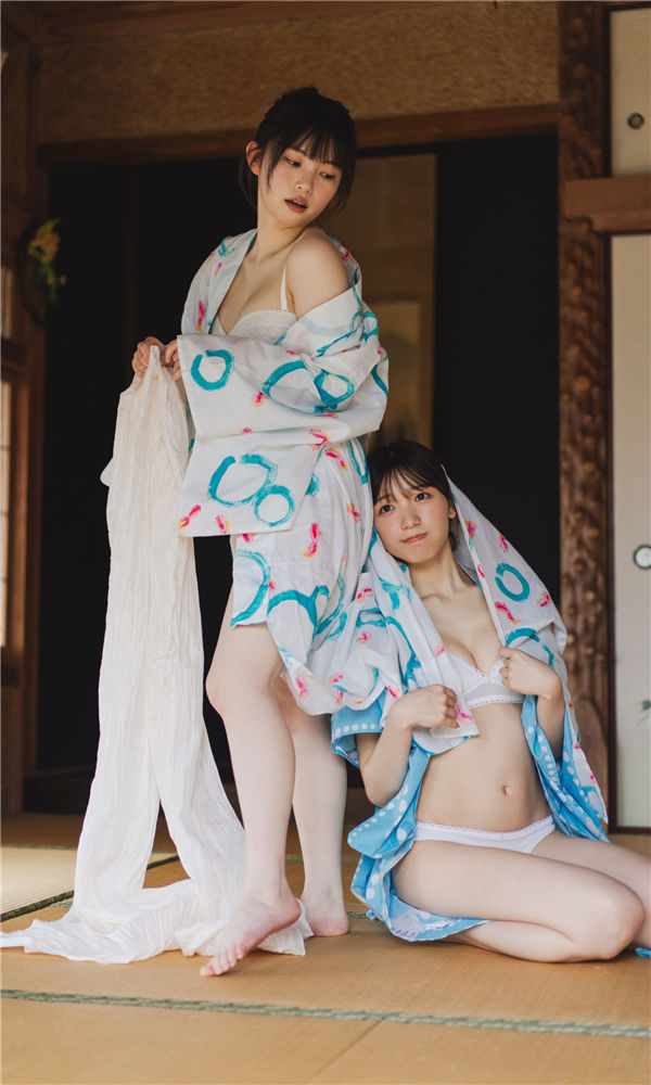 [图片5]-船井美玖&宇都宫未来写真集【EARLY SUMMER VACATION】高清全本[70P/1V]插图-猩猩图库-日系偶像写真集高清套图分享站